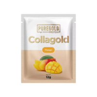  CollaGold Marha és Hal kollagén italpor hialuronsavval - Mango - 12g - PureGold