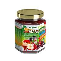  Organic force mini manó manna elixír béta-glükán tartalmú gyümölcs-zöldség koncentrátum gyerekeknek 1 éves kortól 210 g