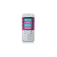 Nokia Nokia 5310 elő+akkuf, Előlap, fehér-lila