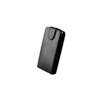 Sony Ericsson Sony Ericsson U10, Lefele nyíló flip tok, fekete-barna