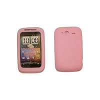 Htc HTC G13 Wildfire, Szilikon tok, S-Case, rózsaszín