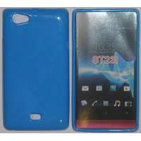 Sony Sony Xperia Miro ST23i, Szilikon tok, S-Case, kék