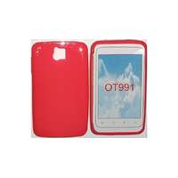 Alcatel Alcatel OT-991, Szilikon tok, S-Case, rózsaszín