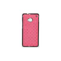 Htc HTC One M7 köves, Hátlap tok, rózsaszín