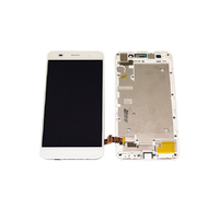 Huawei Huawei Honor 4A/Y6, LCD kijelző érintőplexivel és előlappal, fehér