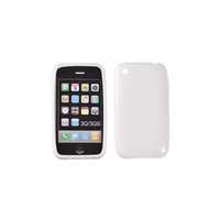Apple Apple iPhone 3G/3Gs, Szilikon tok, S-Case, fehér