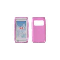 Nokia Nokia N8-00, Szilikon tok, S-Case, rózsaszín