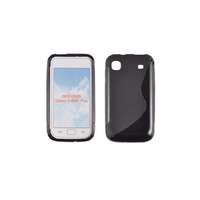 Samsung Samsung i9000 Galaxy S, Szilikon tok, S-Case, fekete