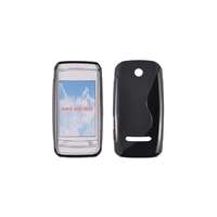 Nokia Nokia Asha 305, Szilikon tok, S-Case, fekete