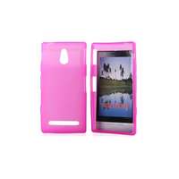 Sony Sony Xperia P LT22i, Szilikon tok, S-Case, piros