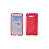 Nokia Nokia Lumia 820, Szilikon tok, S-Case, piros