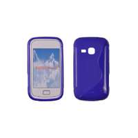 Samsung Samsung S6500 Galaxy Mini 2, Szilikon tok, S-Case, kék