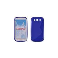 Samsung Samsung i9300/i9301 S3/S3 Neo, Szilikon tok, S-Case, kék