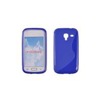 Samsung Samsung i8160 Galaxy Ace 2, Szilikon tok, S-Case, kék