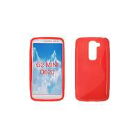 Lg LG Optimus L3 E400, Szilikon tok, S-Case, piros