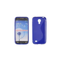 Samsung Samsung i9190 Galaxy S4 Mini, Szilikon tok, S-Case, kék