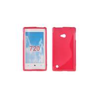 Nokia Nokia Lumia 720, Szilikon tok, S-Case, piros