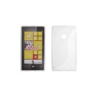 Nokia Nokia Lumia 520, Szilikon tok, S-Case, átlátszó