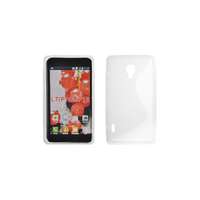 Lg LG Optimus L7 2 P710, Szilikon tok, S-Case, átlátszó