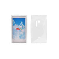 Nokia Nokia Lumia 1020, Szilikon tok, S-Case, átlátszó