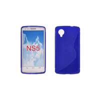 Lg LG Google Nexus 5 D820, Szilikon tok, S-Case, kék