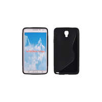 Samsung Samsung N7500 Galaxy Note 3 Neo, Szilikon tok, S-Case, fekete