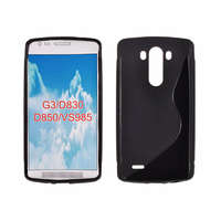 Lg LG Optimus G3 D855, Szilikon tok, S-Case, fekete