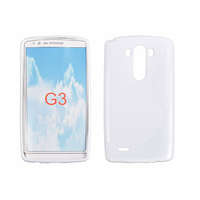 Lg LG Optimus G3 D855, Szilikon tok, S-Case, fehér