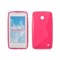 Nokia Nokia Lumia 630/635, Szilikon tok, S-Case, rózsaszín