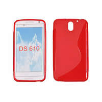 Htc HTC Desire 610, Szilikon tok, S-Case, piros