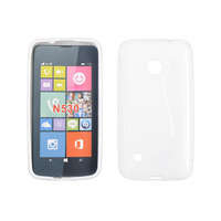 Nokia Nokia Lumia 530, Szilikon tok, S-Case, fehér