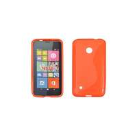 Nokia Nokia Lumia 530, Szilikon tok, S-Case, narancs