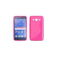 Samsung Samsung G355 Galaxy Core 2, Szilikon tok, S-Case, rózsaszín
