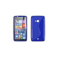 Microsoft Microsoft Lumia 535, Szilikon tok, S-Case, kék