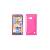 Nokia Nokia Lumia 730/735, Szilikon tok, S-Case, rózsaszín