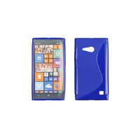 Nokia Nokia Lumia 730/735, Szilikon tok, S-Case, kék