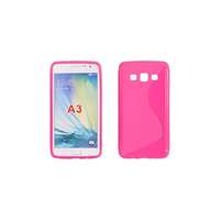 Samsung Samsung A300 Galaxy A3, Szilikon tok, S-Case, rózsaszín