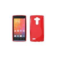 Lg LG G4 H815, Szilikon tok, S-Case, piros