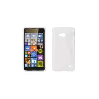 Microsoft Microsoft Lumia 640, Szilikon tok, S-Case, fehér