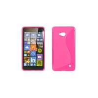 Microsoft Microsoft Lumia 640, Szilikon tok, S-Case, rózsaszín