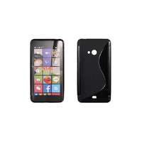 Microsoft Microsoft Lumia 540, Szilikon tok, S-Case, fekete