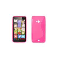 Microsoft Microsoft Lumia 540, Szilikon tok, S-Case, rózsaszín