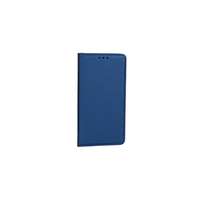 Lg LG Q70, Oldalra nyíló flip tok, Smart, kék