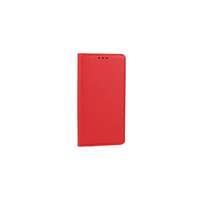 Xiaomi Xiaomi Redmi Note 12 5G (Global)/Poco X5, Oldalra nyíló flip tok, Smart, piros