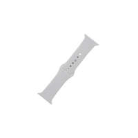 Apple Apple Watch M/L 38/40/41 mm, szilikon óraszíj, fehér
