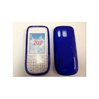 Nokia Nokia Asha 202, Szilikon tok, S-Case, kék
