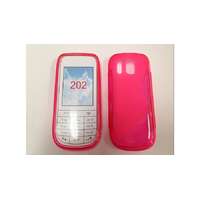 Nokia Nokia Asha 202, Szilikon tok, S-Case, rózsaszín