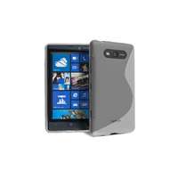 Nokia Nokia Lumia 820, Szilikon tok, S-Case, átlátszó