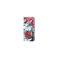Apple Apple iPhone 13 Pro Max, Oldalra nyíló flip tok, Smart Trendy, Red Flower