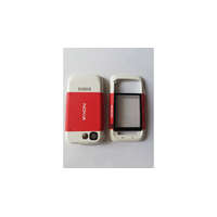 Nokia Nokia 5300 elő+akkuf, Előlap, piros